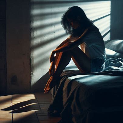 a girl sitting in a dark room, we need to focus on changing the narrative on suicide if we wish to prevent them.