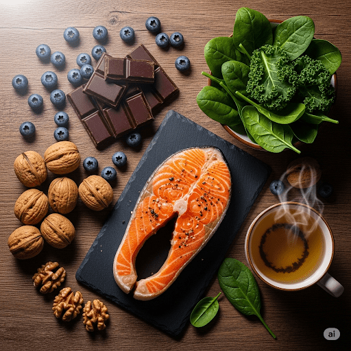 nutrition is extremely important when it comes to mental wealth.