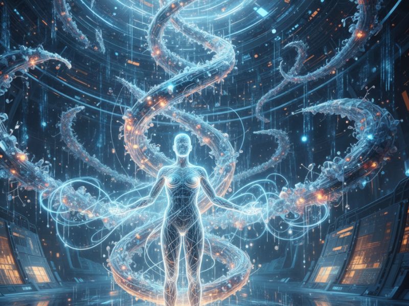 Alt Text: “Neural networks visualized — glowing brain with interconnected nodes over a smart city backdrop, representing cognitive AI tools and the latest tech updates.”

