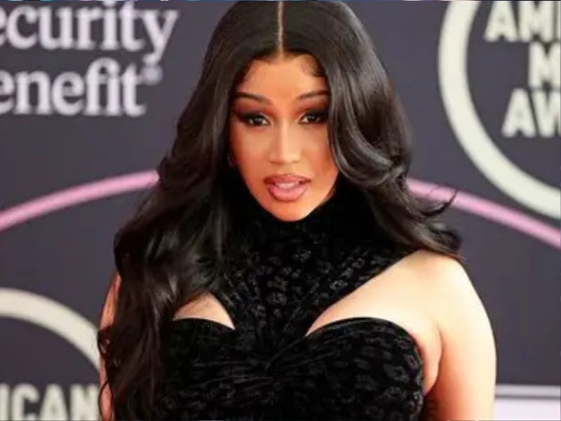 Cardi B radiates glamor on the red carpet, sparking speculation around Cardi B fourth child announcement.