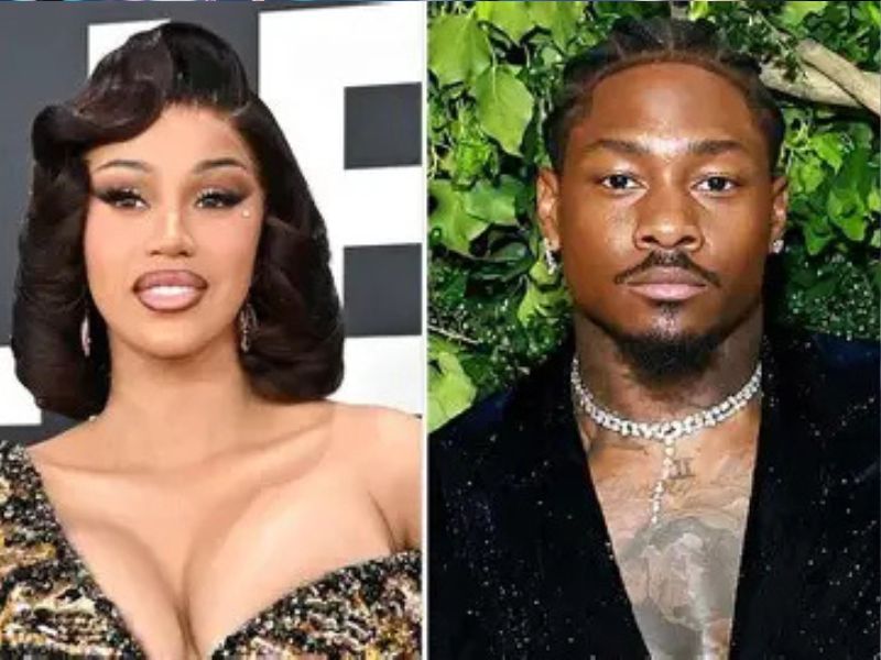 Stylish moment featuring Cardi B amid growing buzz about her fourth child and evolving fashion legacy.